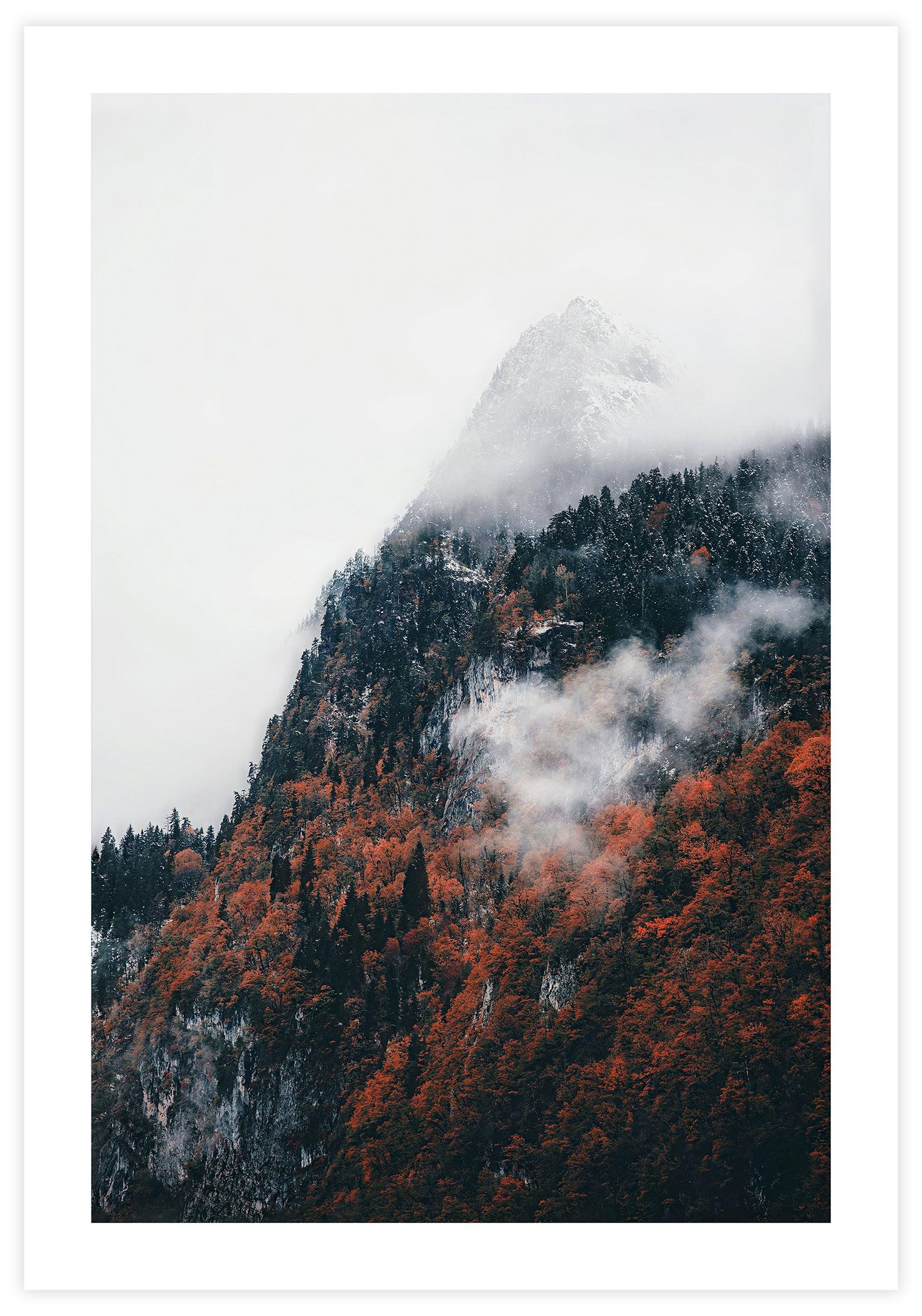 Sleeping Mountain Poster - KAMAN