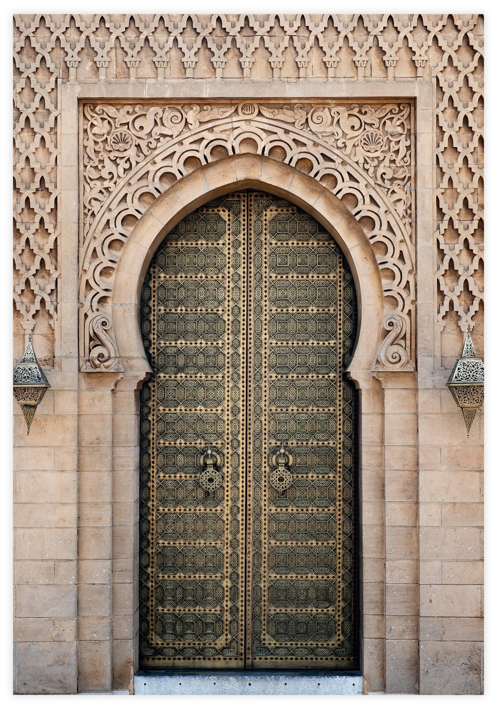 Moroccan Door Poster - KAMAN