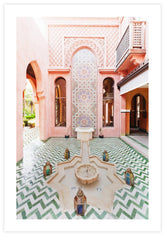 Morocco Fountain Poster - KAMAN