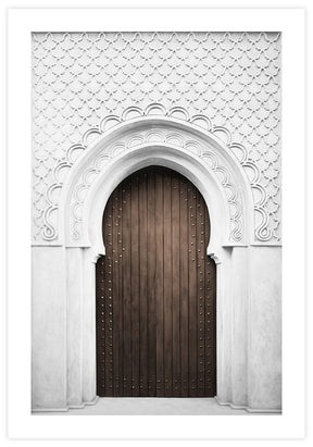 Wooden Door Poster - KAMAN