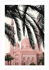 Pink Mosque Poster - KAMAN