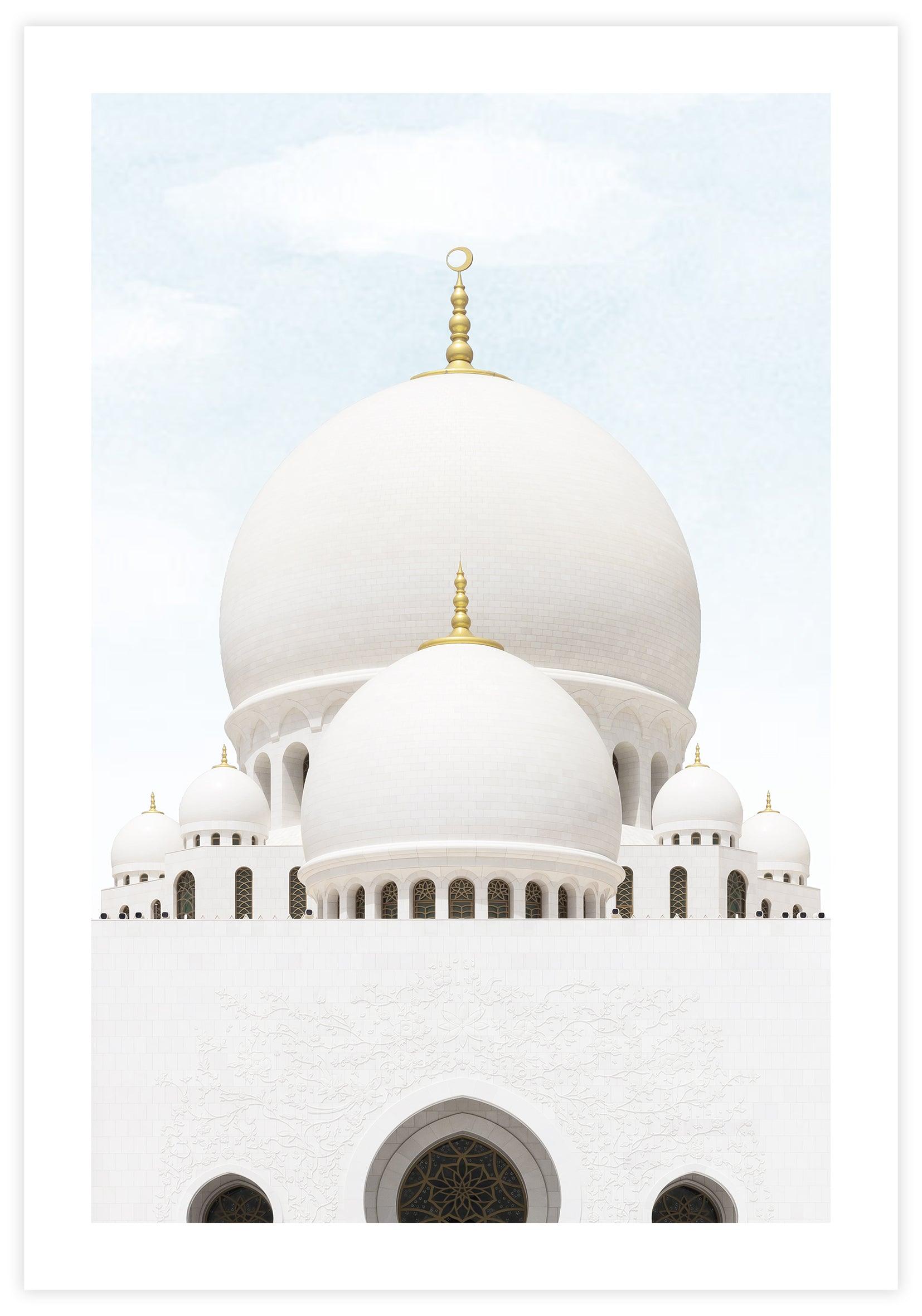 Sheikh Zayed Kuppel Poster