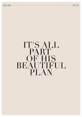 Beautiful Plan Poster