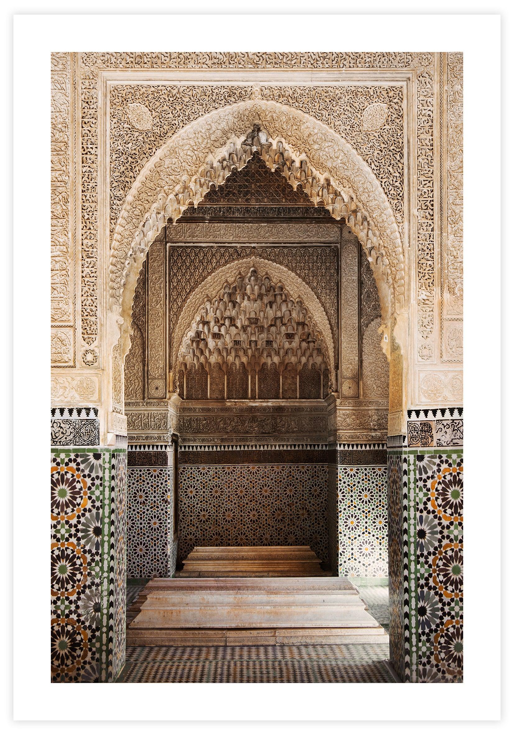 Temple Of Marrakech Poster - KAMAN