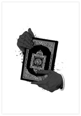 Holding Quran Poster