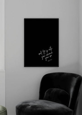And He Is With You Poster - KAMANART.DE