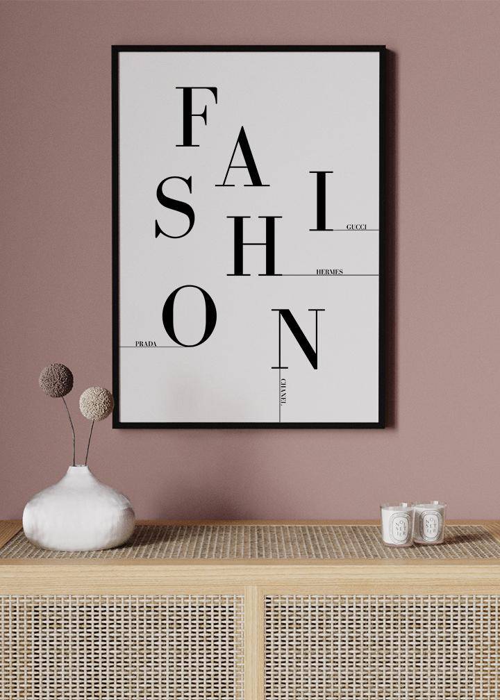 Fashion Brands Poster - KAMANART.DE