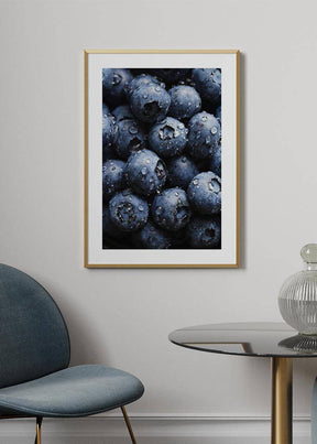 Fresh Blueberries Poster - KAMANART.DE