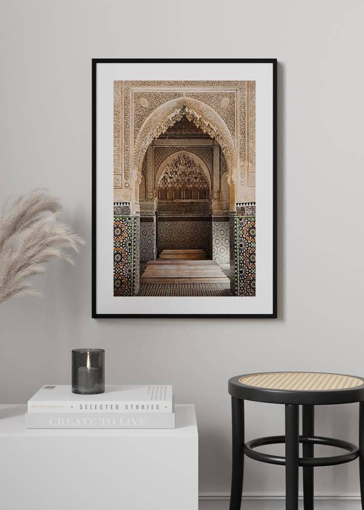 Temple Of Marrakech Poster - KAMANART.DE