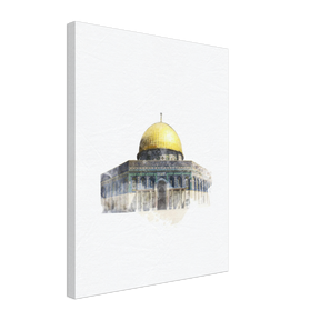 Al Aqsa Watercolor Canvas